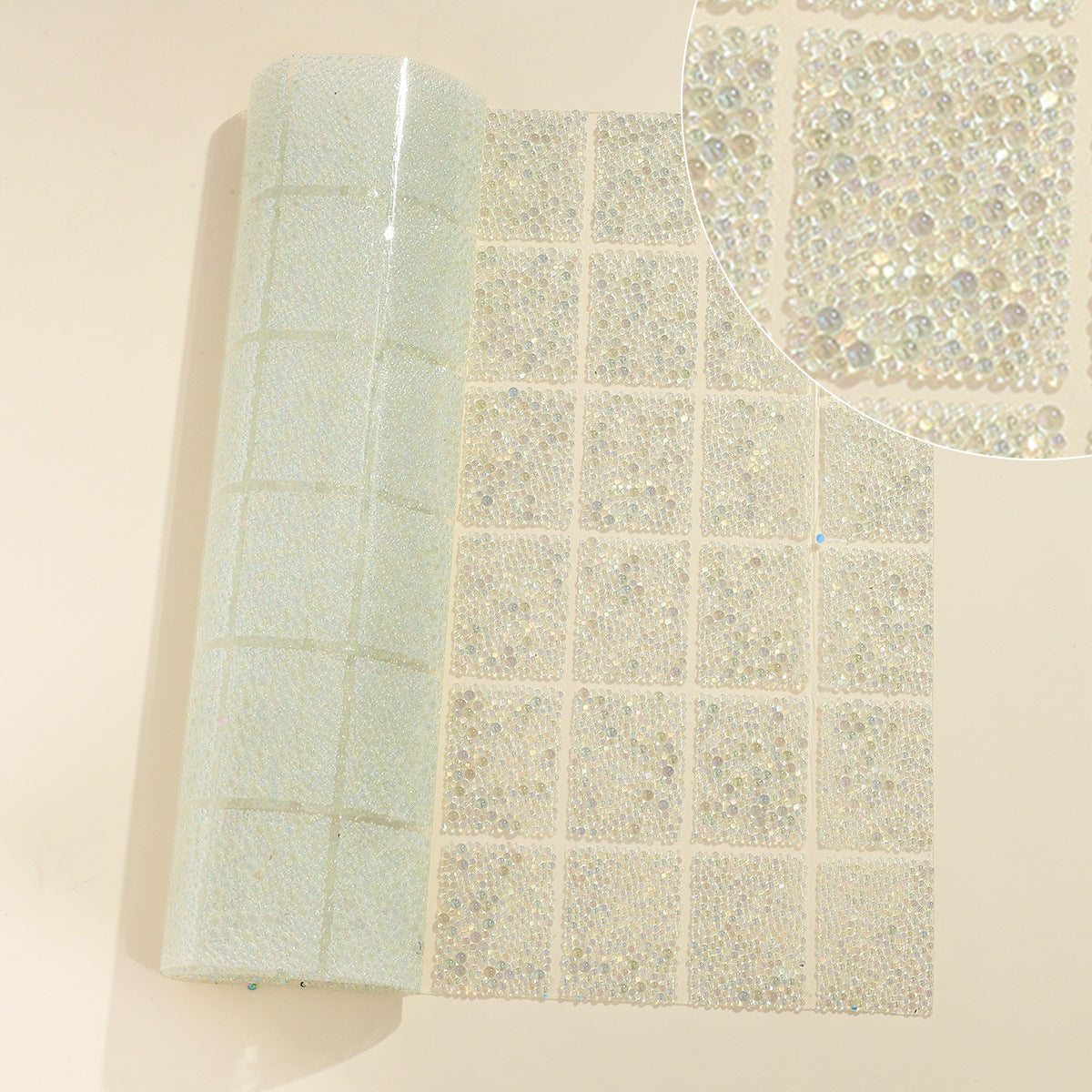Wholesale DIY pen stickers geometric special-shaped resin hot melt double-sided adhesive backing diamond piece